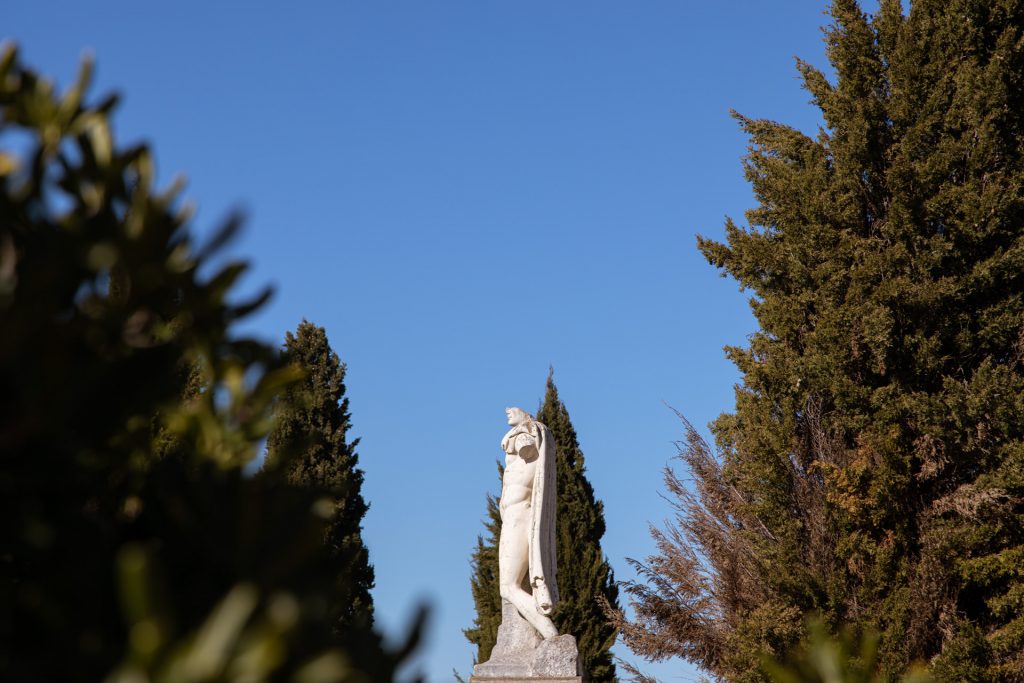Estatua de Trajano en Itálica, Sevilla