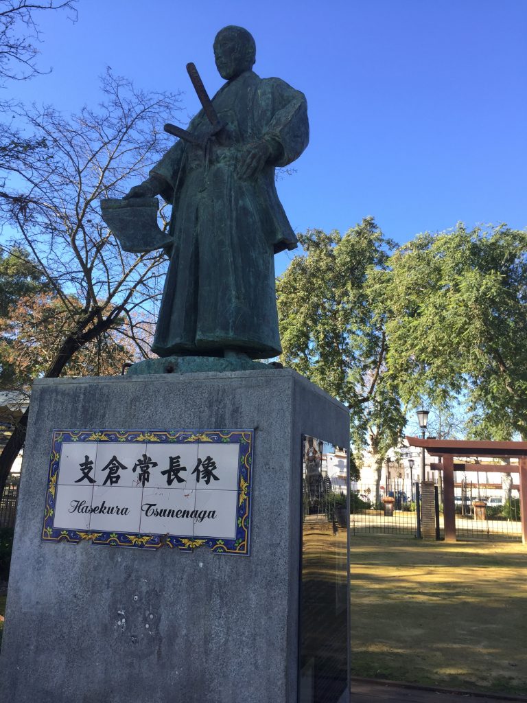 estatua de hasekura tsunenaga que ver en coria turismo de proximidad